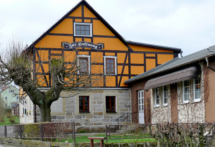 Gasthaus Zur Hoffnung in Papstdorf